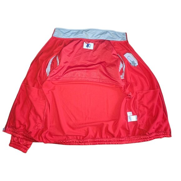 Ohio State University Buckeyes Starter Jacket bundle with 2 patches - Picture 2 of 5